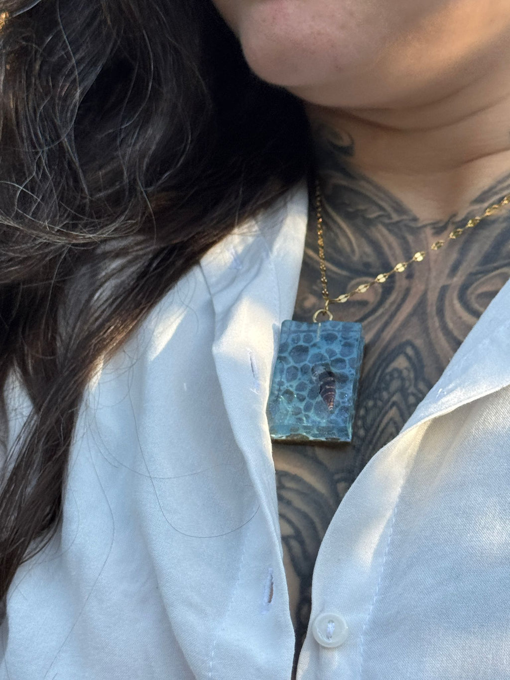 Beautiful "Sea totem" Necklace
