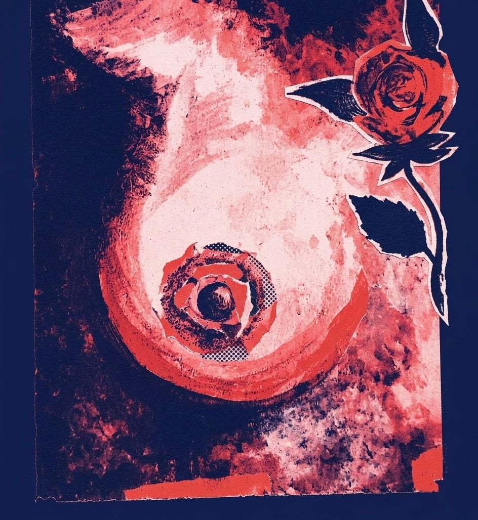 “Erotik II” - Póster retro-erótico con marco