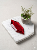 "Rouge" Exotic Resin Tile - Six Pack