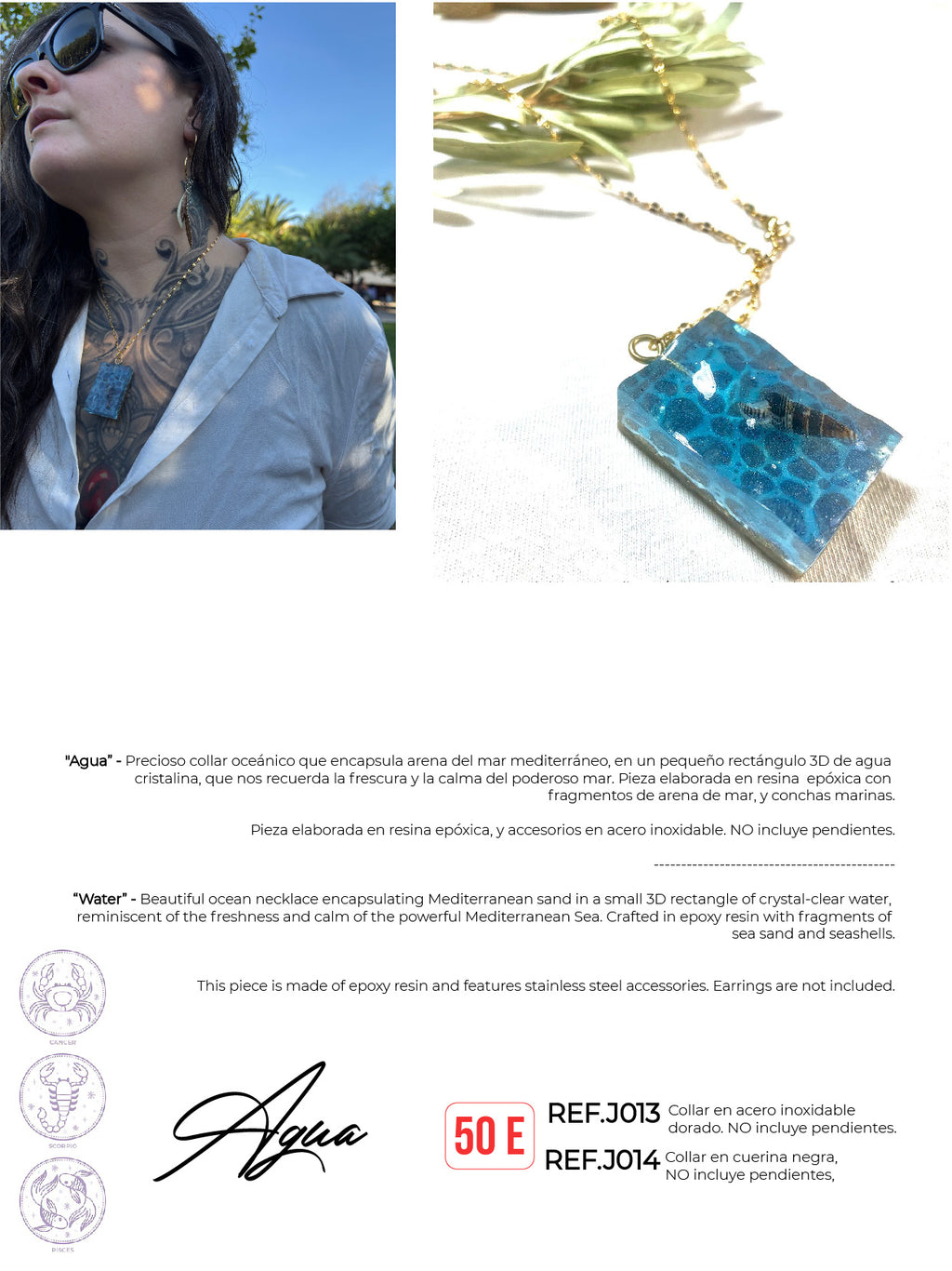 Beautiful "Sea totem" Necklace