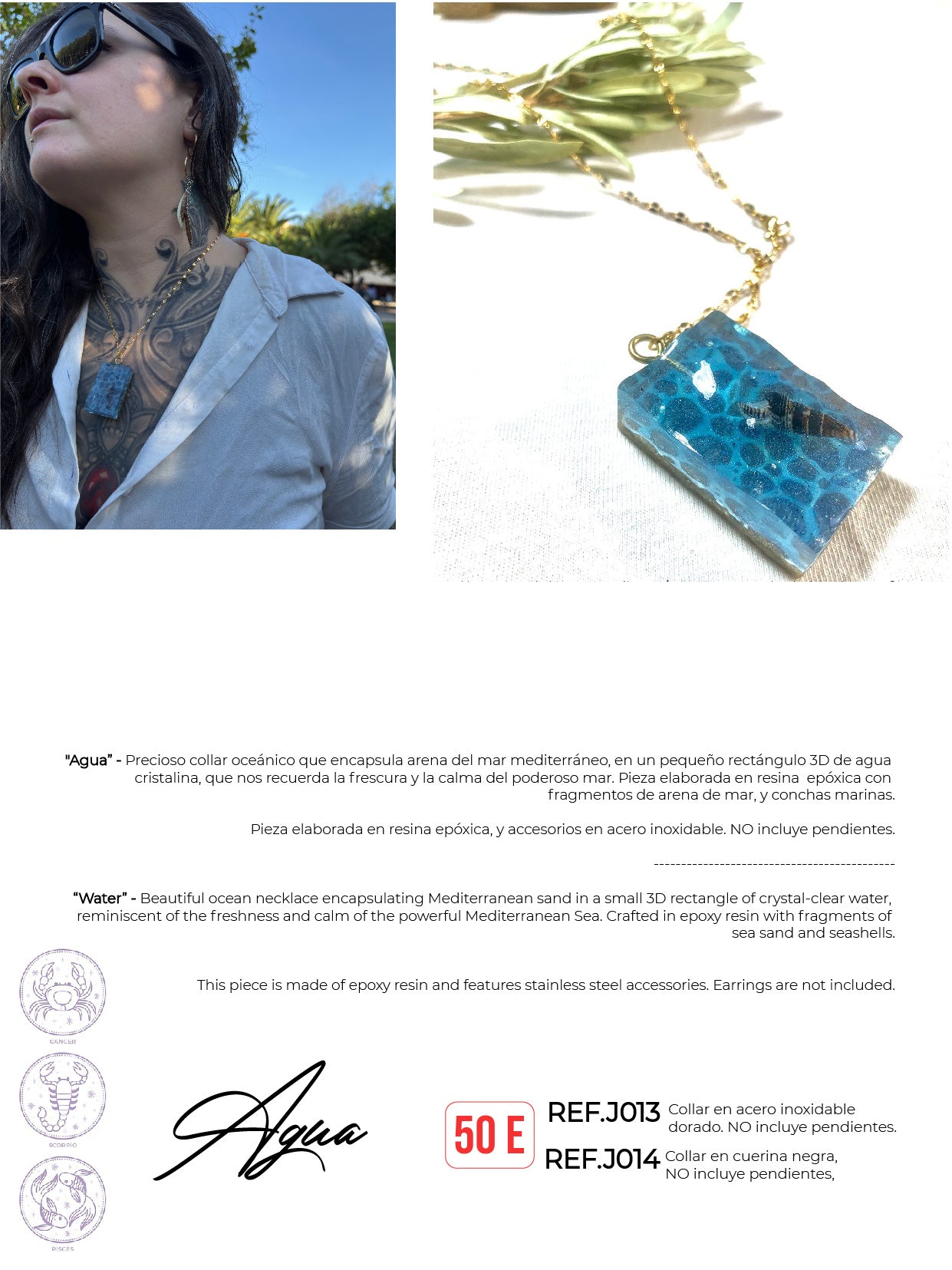 Beautiful "Sea totem" Necklace