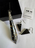 "Black Cone" Wild Resin Necklace
