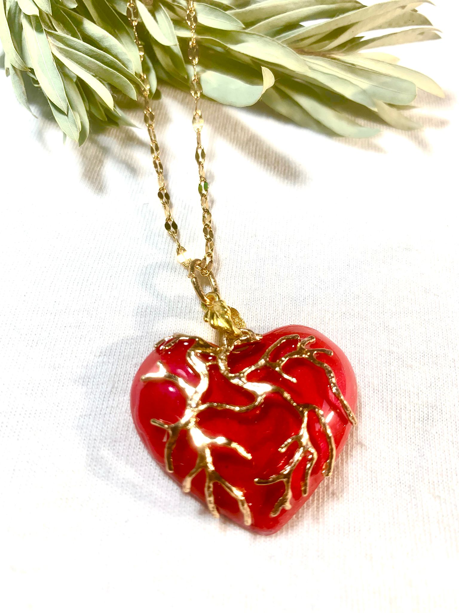 "Hearth" Collection - Exotic resin jewelry