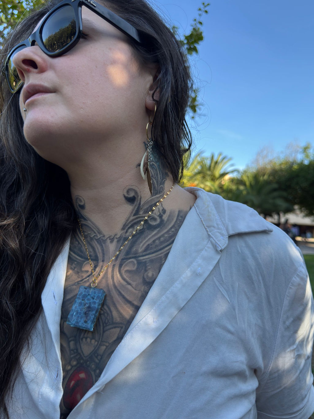 Beautiful "Sea totem" Necklace